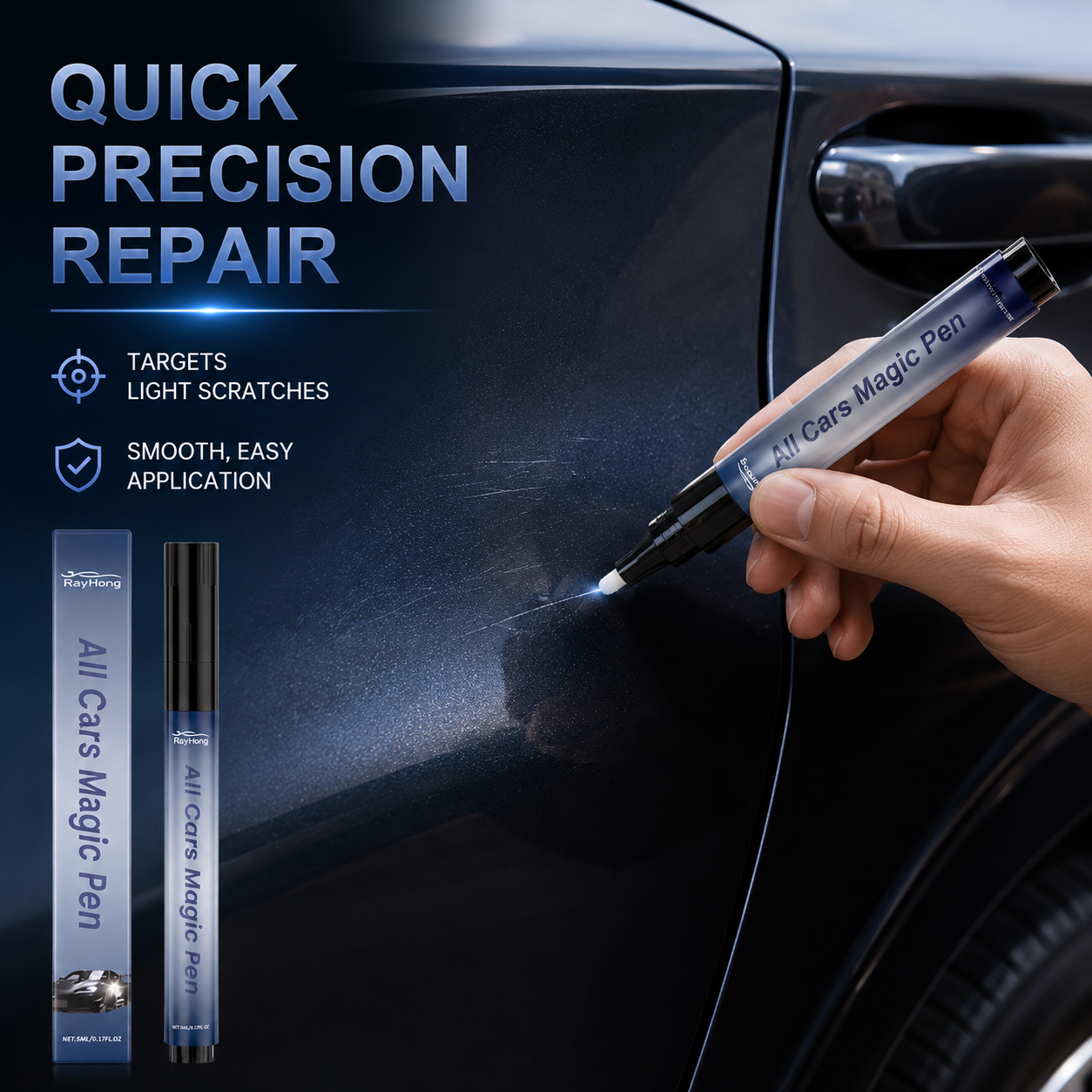 Magic Car Scratch Removal Pen – Instant Paint Repair & Shine - image 2
