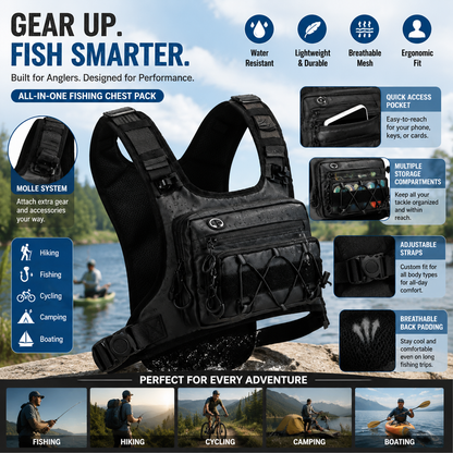 Multi-Functional Hydration Tactical Sling Chest Bag - image 1