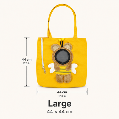 🐾 2026 Viral Head-Out Pet Carrier Tote – Cute Shoulder Bag for Cats & Small Dogs - image 8
