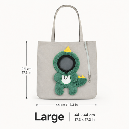 🐾 2026 Viral Head-Out Pet Carrier Tote – Cute Shoulder Bag for Cats & Small Dogs - image 12