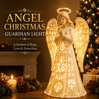 ✨ Angel Guardian Christmas Light – Warm Holiday Glow 🕊️ - image 1
