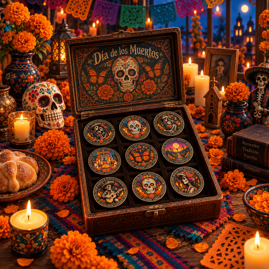 Día de los Muertos Commemorative Coin Collection - image 1