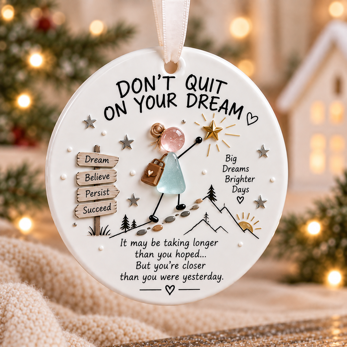 ✨ Keep Going Motivational Ornament Collection - image 9
