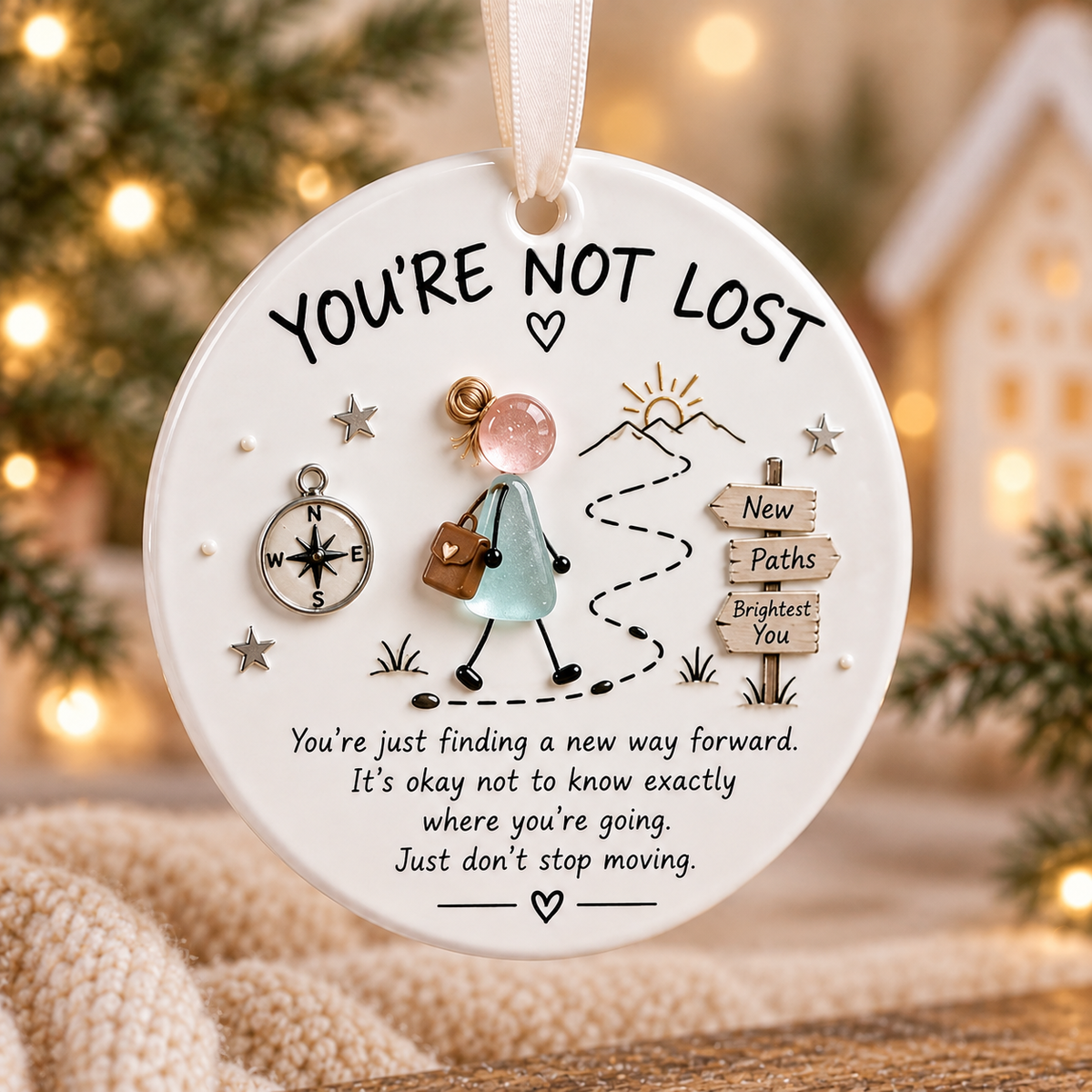 ✨ Keep Going Motivational Ornament Collection - image 6