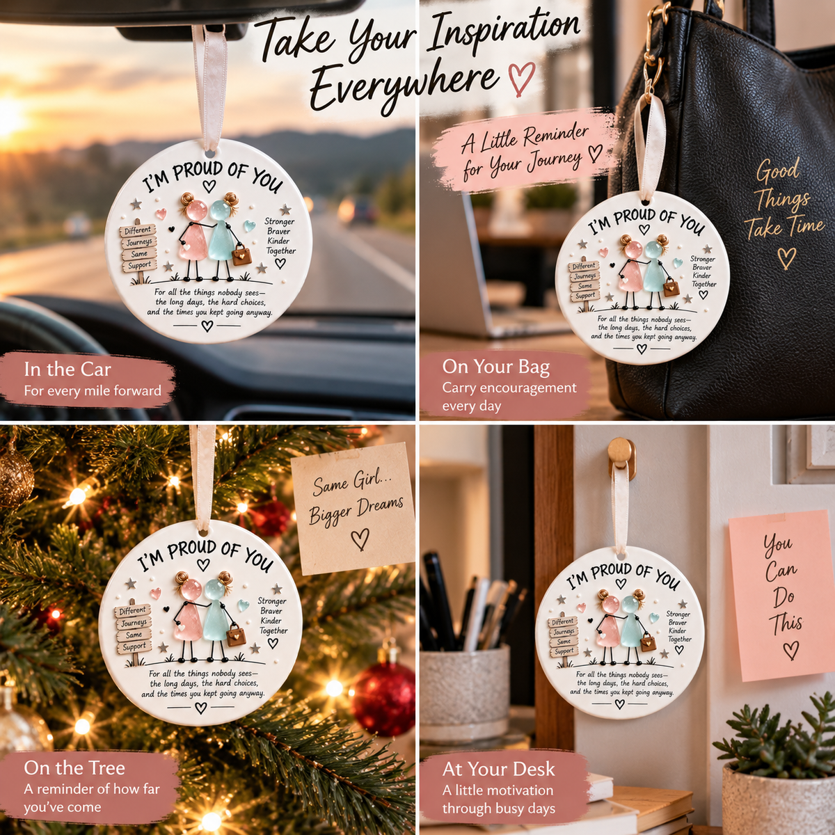 ✨ Keep Going Motivational Ornament Collection - image 4