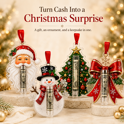 🎁💵 Christmas Cash Holder Ornament — Turn Cash Into a Christmas Surprise - image 2