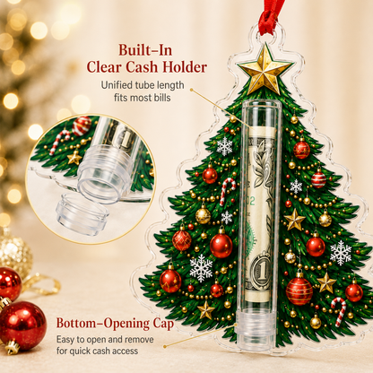 🎁💵 Christmas Cash Holder Ornament — Turn Cash Into a Christmas Surprise - image 3