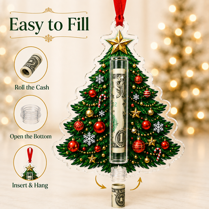 🎁💵 Christmas Cash Holder Ornament — Turn Cash Into a Christmas Surprise - image 4