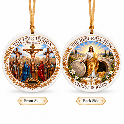 ✝️ Christian Faith Ceramic Ornament — A Story of Love & Hope - image 8