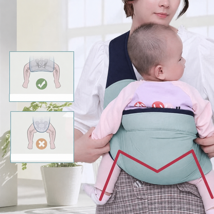 👶 4-in-1 Breathable Baby Carrier – 0-36 Months, Front/Back/Facing In/Out – Hands-Free - image 7