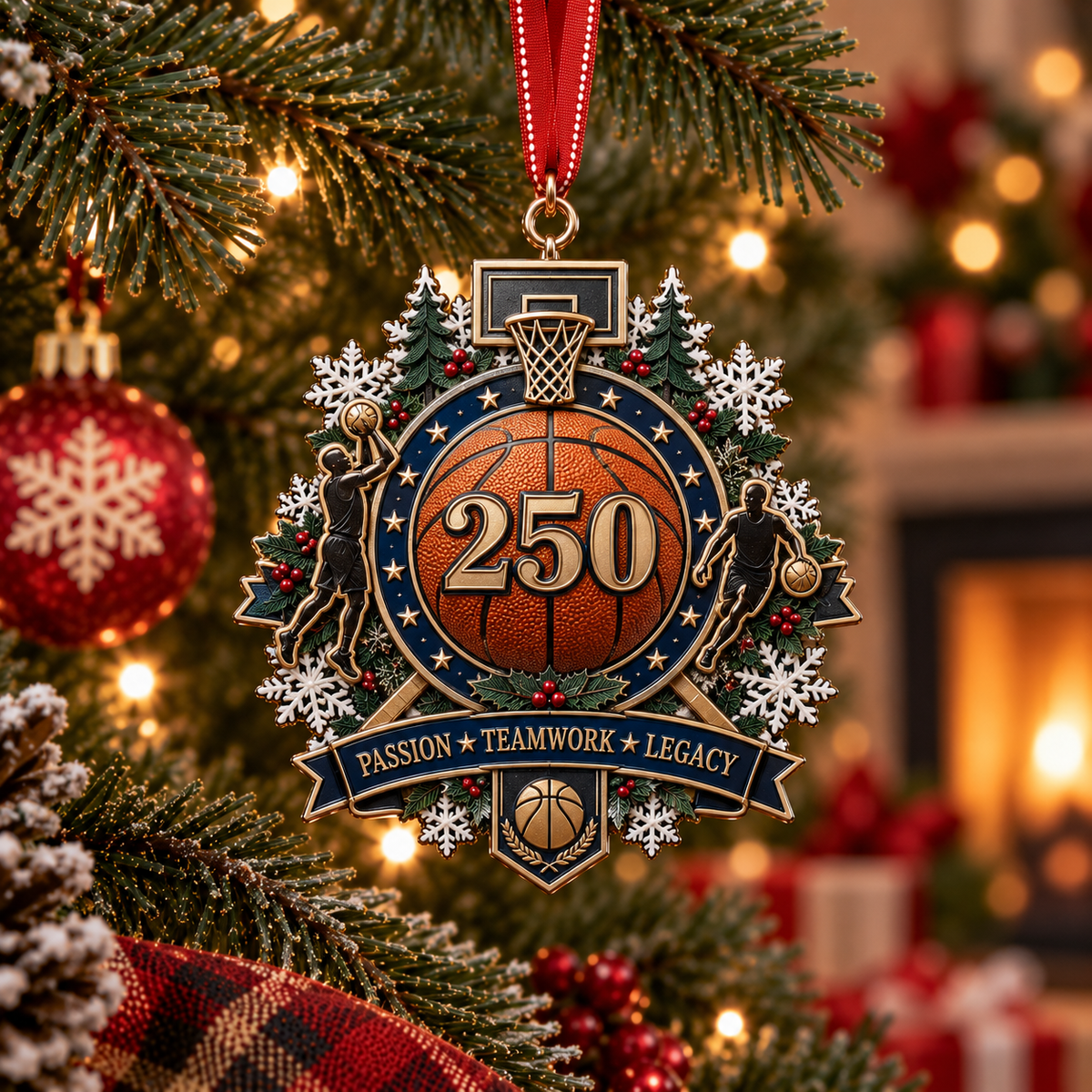 🏆 250th Anniversary Sports Heritage Christmas Ornaments – Keepsake Gifts for Sports Fans 🎄 - image 8