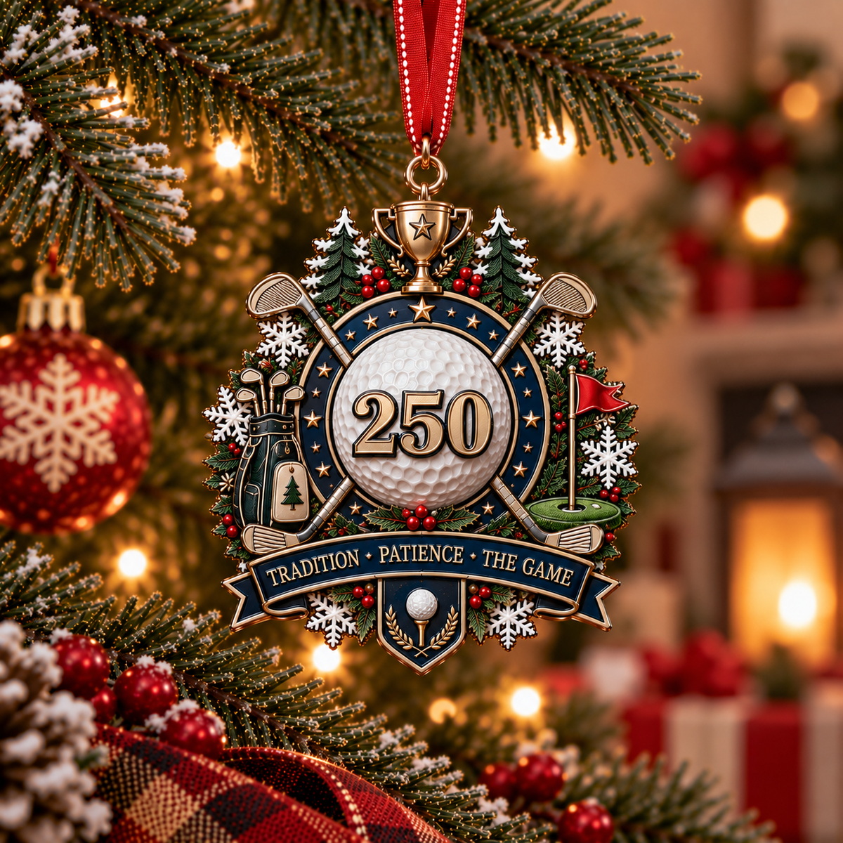🏆 250th Anniversary Sports Heritage Christmas Ornaments – Keepsake Gifts for Sports Fans 🎄 - image 6