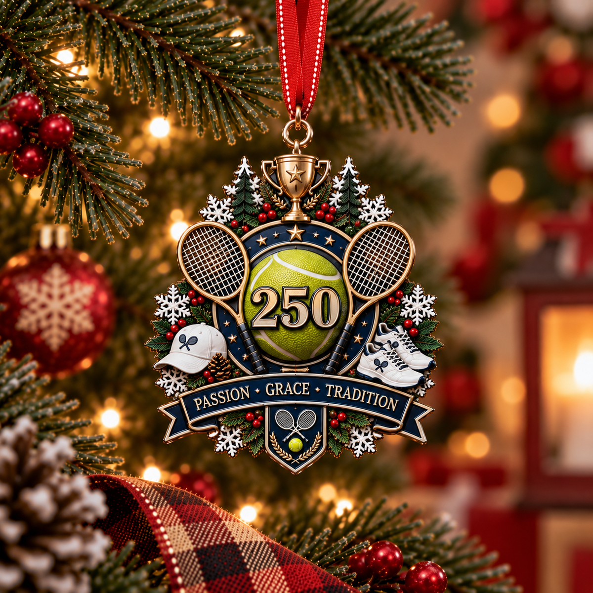 🏆 250th Anniversary Sports Heritage Christmas Ornaments – Keepsake Gifts for Sports Fans 🎄 - image 5