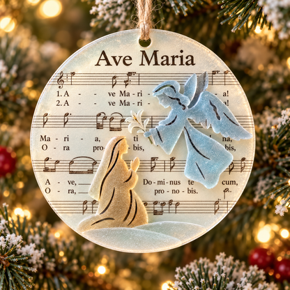 🎶 Sea Glass Christmas Hymn Ornaments - image 8