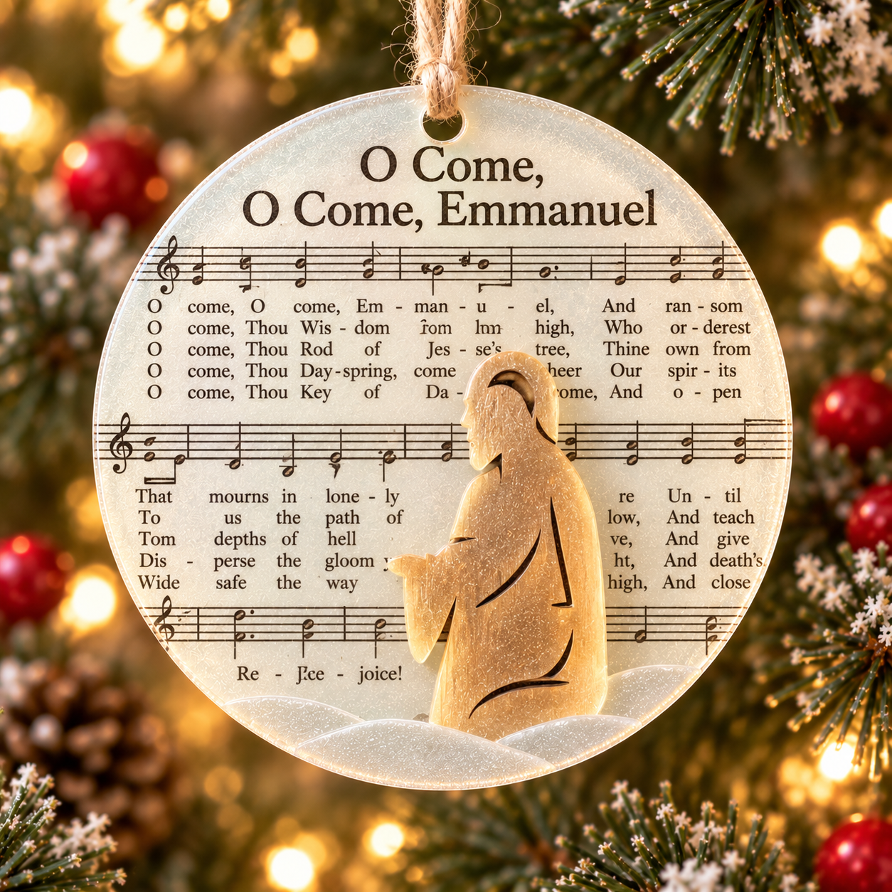🎶 Sea Glass Christmas Hymn Ornaments - image 9