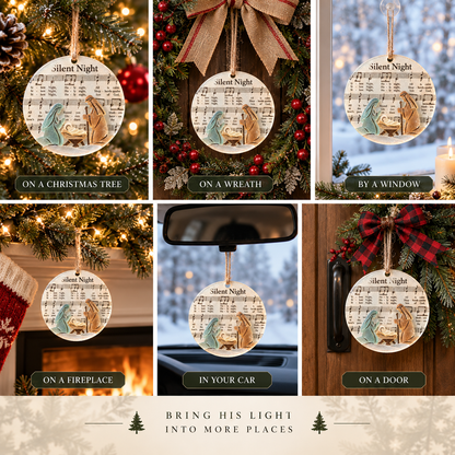 🎶 Sea Glass Christmas Hymn Ornaments - image 5