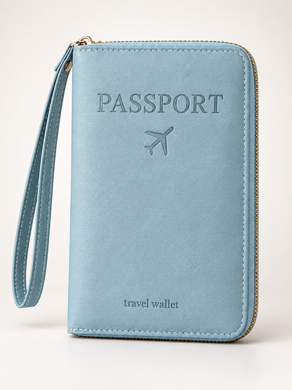 ✈️ Travel Deal – Zipper Passport Organizer 💼 RFID-Blocking Travel Holder for Cards, IDs & Essentials 🔒 - image 12