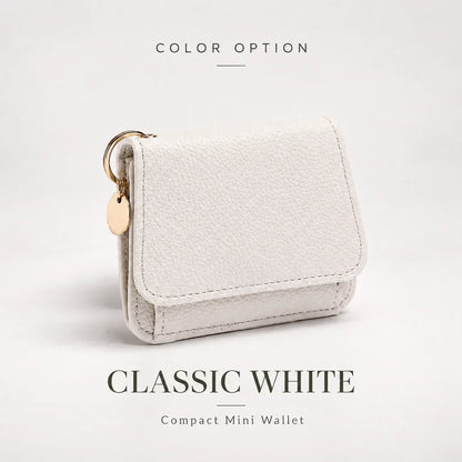 ✨Compact PU Leather Card Wallet with ID Window & Coin Pocket - image 6