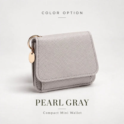 ✨Compact PU Leather Card Wallet with ID Window & Coin Pocket - image 10