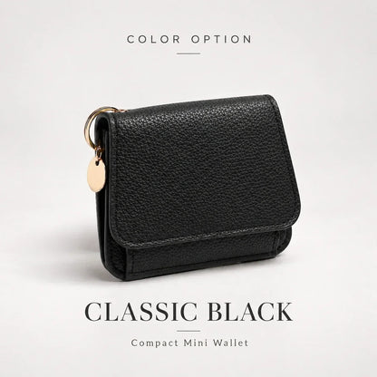 ✨Compact PU Leather Card Wallet with ID Window & Coin Pocket - image 11