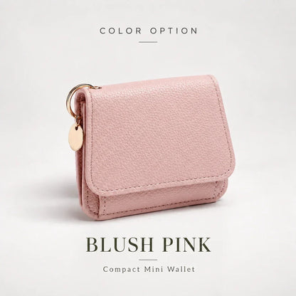 ✨Compact PU Leather Card Wallet with ID Window & Coin Pocket - image 12