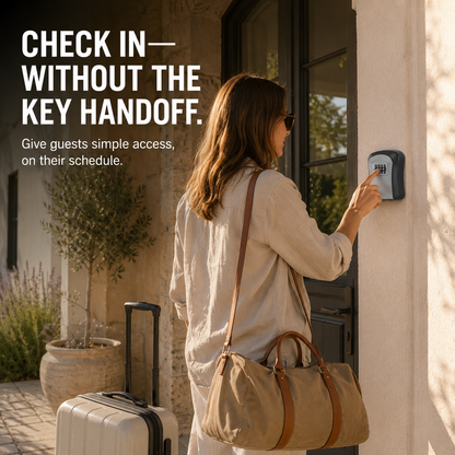🔐🏠 Never Get Locked Out Again! 🔑 | 4-Digit Wall-Mounted Key Lock Box 🛡️✨ - image 4