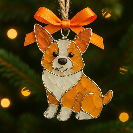 🔥 Black Friday--Sea Glass Dog Ornament
