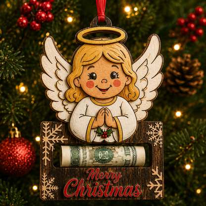 🔥Last 80 pcs✨⏰Last day 50% off🔥 Christmas Cash Gift Ornament