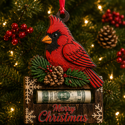 🔥Last 80 pcs✨⏰Last day 50% off🔥 Christmas Cash Gift Ornament