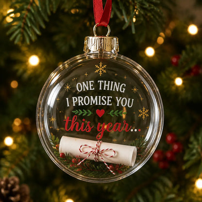 🔥Last 50 pcs✨Fillable Christmas Ornament Keepsake Gift