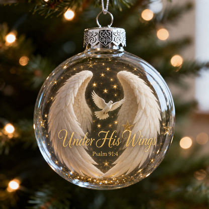 ✨ Psalms Scripture Christmas Ornament