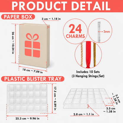 Crystal Witch Advent Calendar 2026 – 24 Days of Magical Crystal Miniatures, Mystical Witchy Collectibles & Enchanting Gifts for Fantasy Lovers, Acrylic Charms Blind Box