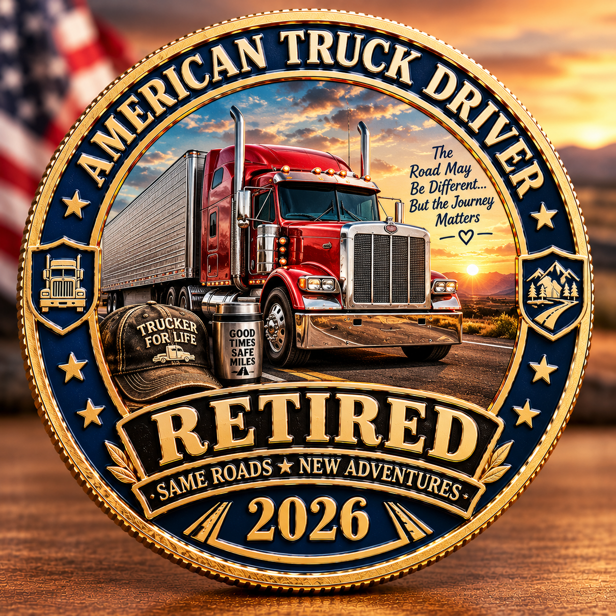 2026 Retired American Hero Commemorative Coin - image 4