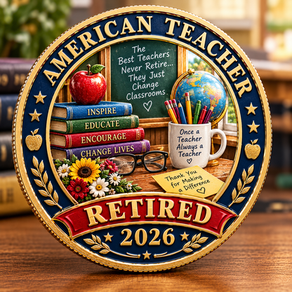 2026 Retired American Hero Commemorative Coin - image 1