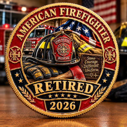 2026 Retired American Hero Commemorative Coin - image 2