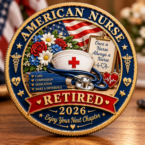 2026 Retired American Hero Commemorative Coin - image 3