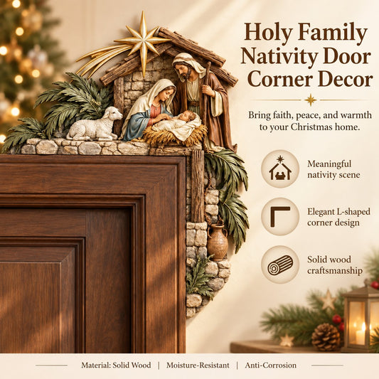 Christmas Nativity Door Frame Corner Decor - image 1