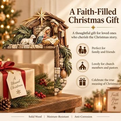 Christmas Nativity Door Frame Corner Decor - image 6