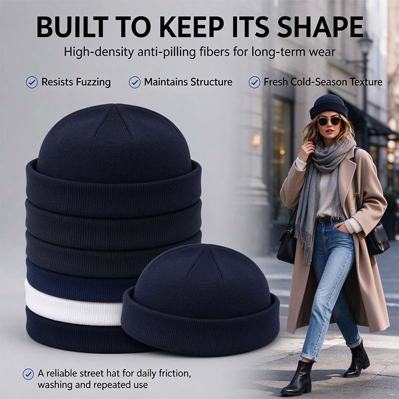 2026 Autumn-Winter Unisex Korean-Style Brimless Sailor Headwear 🧢