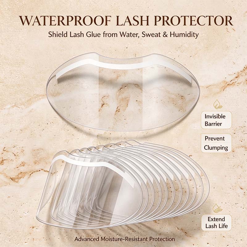 25 Pcs Waterproof Protector for Lash Extensions 💧👁️✨