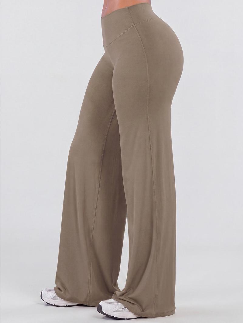 Women’s Light Simple Leopard-Print Wide-Leg Pants ✨