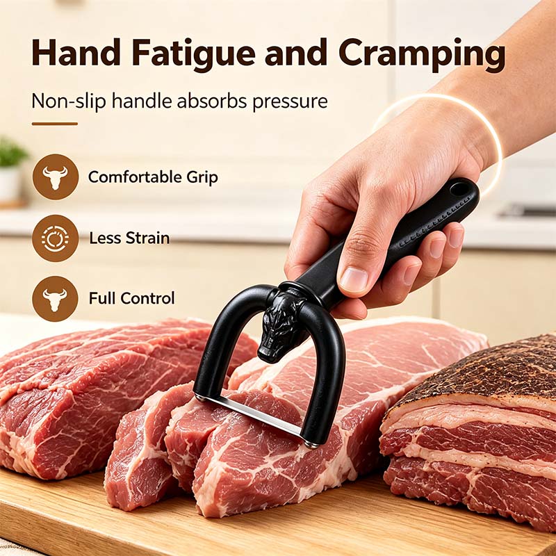 2-in-1 Handheld Meat Cutter and Fat Trimmer, Meat Fat Trimming Tool🥩 - image 3