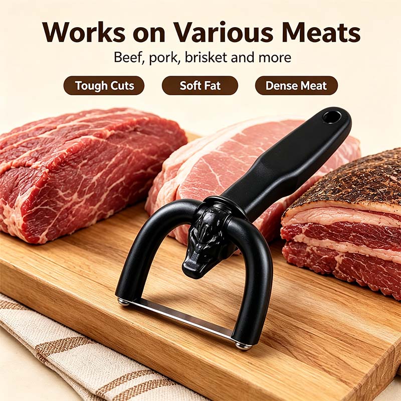 2-in-1 Handheld Meat Cutter and Fat Trimmer, Meat Fat Trimming Tool🥩 - image 4