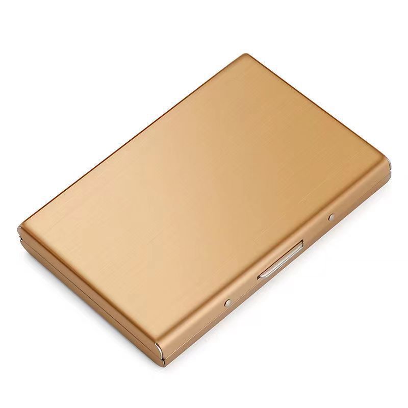 Men's Minimalist RFID Blocking Metal Card Holder Wallet💳 - image 14