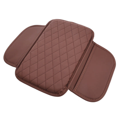 Multifunctional Car Armrest Box Cushion with Built-in Storage Bag 🚙
