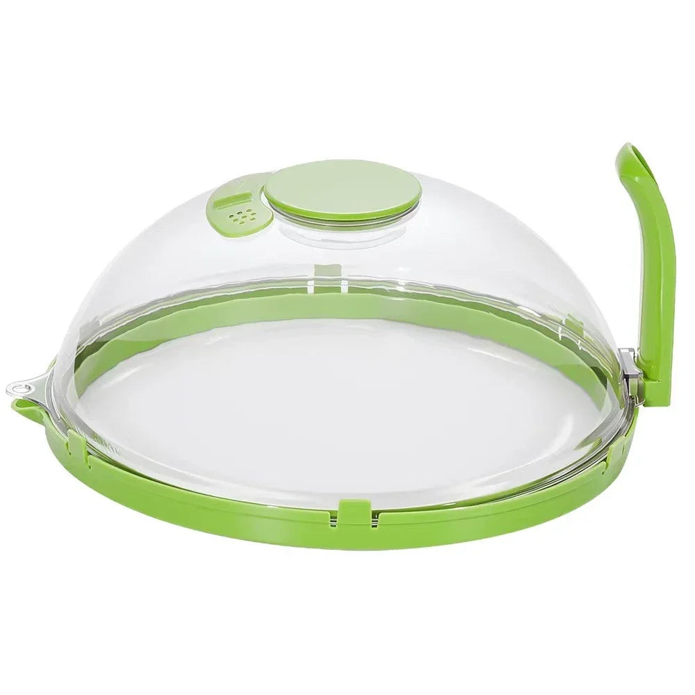 🎁2-in-1 Transparent Microwave Splatter Cover With Handle - image 10
