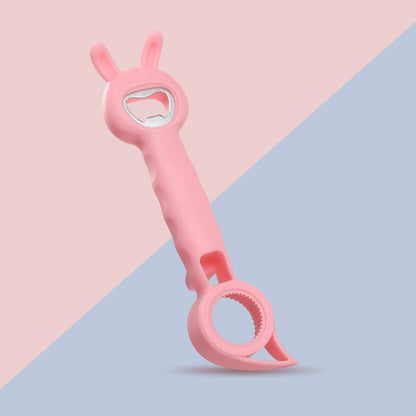 4‑in‑1 Multi‑Function Bottle & Jar Opener, Bunny‑Shaped Kitchen Opener Tool with Bottle Opener 🐰🍾 - image 13
