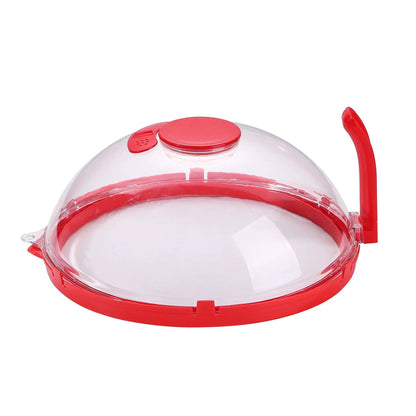 🎁2-in-1 Transparent Microwave Splatter Cover With Handle - image 11
