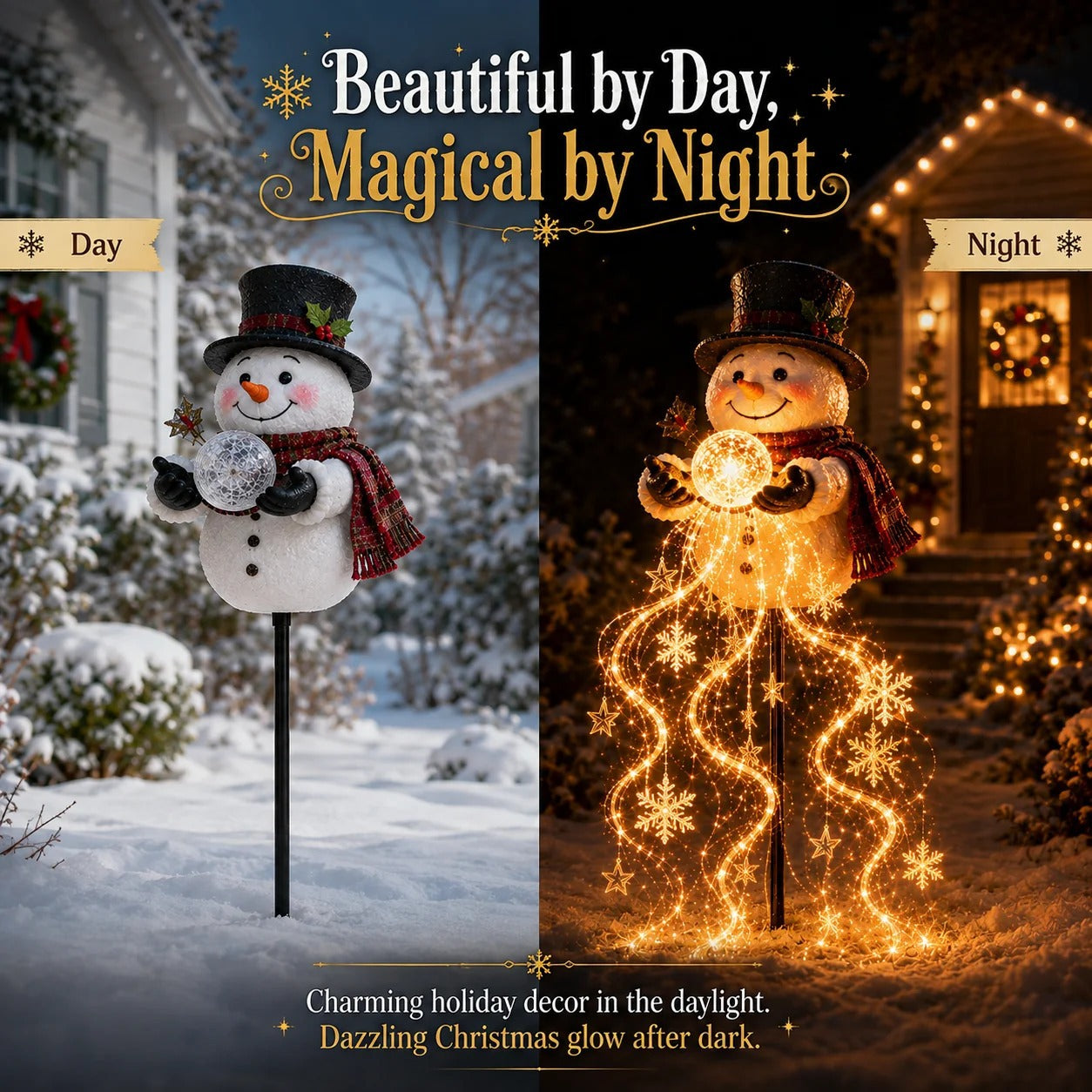 🎅 Santa’s Magic Pour – Flowing LED Christmas Garden Light 🎁 - image 6
