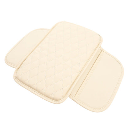 Multifunctional Car Armrest Box Cushion with Built-in Storage Bag 🚙